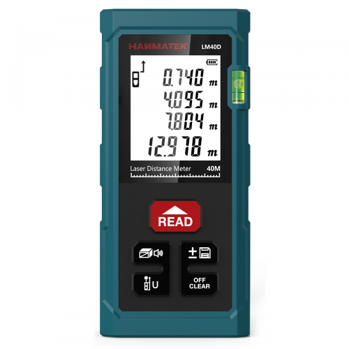 HANMATEK LM40D - дальномер, лазерная рулетка 40 м