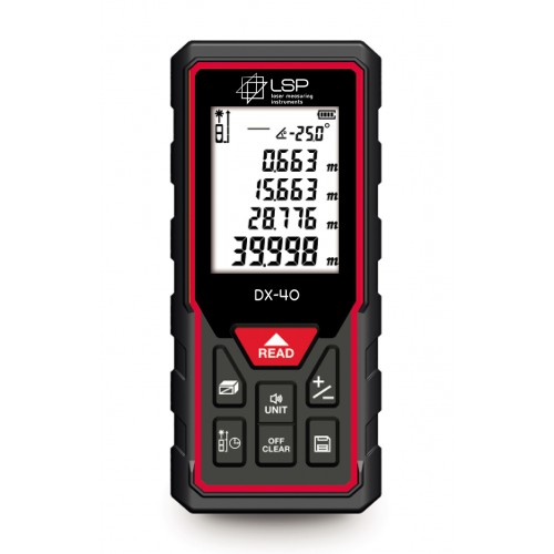 LSP DX 40 PRO - далекомір, лазерна рулетка 40 м 