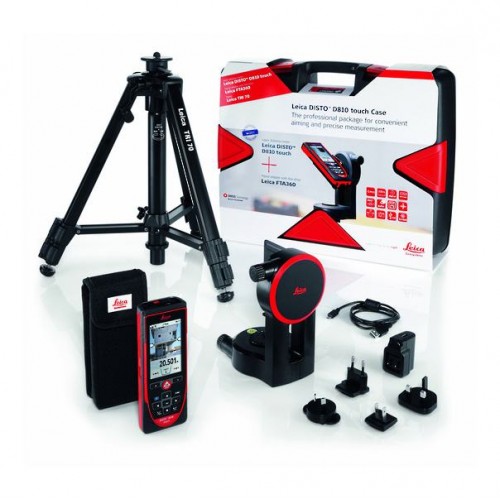 LEICA DISTO D810 touch Pro Pack - дальномер, лазерная рулетка 250 м